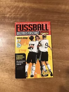 Fussball Weltmeisterschaft Sammler Edition 1998 Panini Book COMPLETE German - Bild 1 von 8
