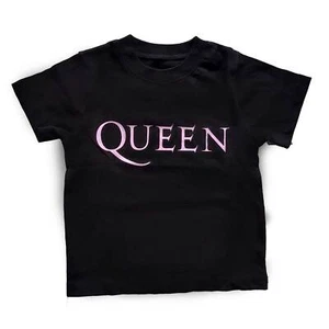 Queen Kids Toddler T-Shirt: Pink Logo - Picture 1 of 4