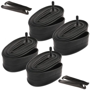 700C Bike Tubes 700 x 35C/37C/38C/40C/43C Schrader Valve Bicycle Tire Tubes - Picture 1 of 11