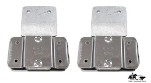 Par de hebillas de estribo verticales de metal tipo Blevins cambio rápido 2-1/2" K-S - Imagen 1 de 3