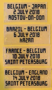 Matchdetail 2018 away für Trikot Belgien for shirt jersey Belgium - Bild 1 von 1