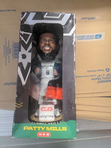 San Antonio Spurs 2019 Patty Mills SGA Bobblehead Bobble Indigenous NIGHT  HEB Cover