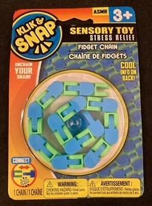 Klik & Snap - Fidget Chain - Sensory Toy - Stress Relief - ASMR - Age 3+ - Picture 1 of 3