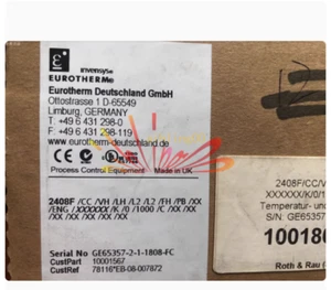 1PC NEW Eurotherm 2408F/CC/VH/LH/L2/L2/FH/PB/XX/ENG - Picture 1 of 5