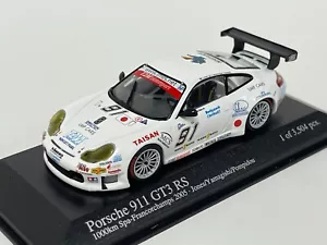 1/43 Minichamps Porsche 911 GT3 RSR Auto #91 2005 1000km Spa CS621 - Bild 1 von 8