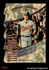 1998 Donruss Preferred Title Waves #6 Cal Ripken Jr 1707/1997 ORIOLES