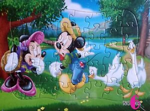 Disney Mickey Mouse Drawing 40 Pieces Jigsaw Puzzles Best Gifts Toys for Kids