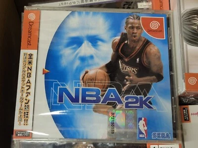 NBA 2K (2000, Sega) Brand New Factory Shrinkwrap Seal Japan Dreamcast DC Import - Image 1 of 3