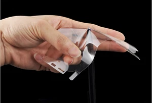 Clear Vinyl Skin Sticker WrapFor iPhone Cover See Through Skin Case Phone - Picture 1 of 11
