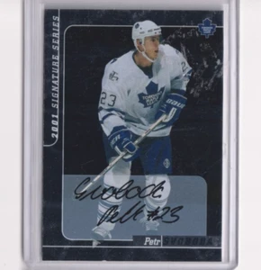 2000-01 In The Game ITG Signature Series AUTO Petr Svoboda Toronto Maple Leafs - Picture 1 of 2