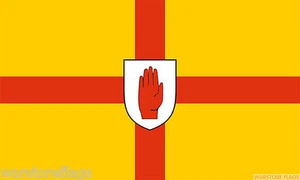 NORTHERN IRELAND ULSTER FLAG 3X2 ANTRIM LONDONDERRY ARMAGH TYRONE flags IRISH - Picture 1 of 1