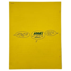 Vintage 1972 LE MARMOTTE Chi salverà il mondo? Album Promo Bio Bollettino - Foto 1 di 10