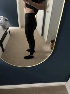 Black 28” Lululemon Leggings UK 8 - Picture 1 of 5