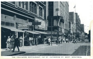 Quebec - Montreal - Traymore Restaurant on Ste-Catherine Street West - 1963 - Picture 1 of 2