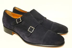 Santoni shoes men's shoes business shoes-size 8 (42)-new original packaging - Picture 1 of 5