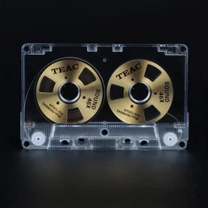 TEAC Sound 46X Professional Reel To Reel Golden Cassette Tape New Design - Picture 1 of 3