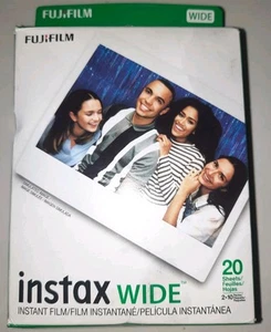 Fujifilm Instax Wide Instant Film 10x2 (20 total) Twin Pack  New Open Box 7/2026 - Picture 1 of 5