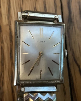 VINTAGE 1966 Timex Men's Tank Watch Watch Clean Please Read - Image 1 of 4