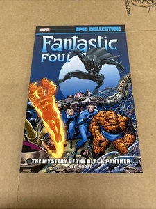 Fantastic Four Epic Collection Vol 4 The Mystery Of The Black Panther Marvel TPB - Picture 1 of 6