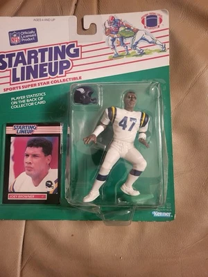 Kenner 1989 alineación inicial - Joey Browner - dueño original - abolladuras cúpula superior/inferior Foto 1 de 3