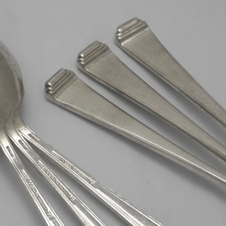 Tenedores y cucharas de cubiertos TUDOR Design Mappin & Webb Sheffield Silver Service Foto 1 de 1