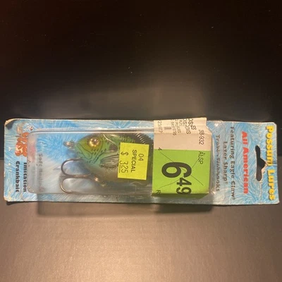 Possum Lures Possum Minnows Lot Of 2 Crappee & Silver Shad - Image 1 of 4