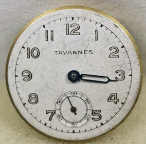 Tavannes   15J. Cal. REF. 010  Swiss Watch Movement Repair/Parts - Picture 1 of 10