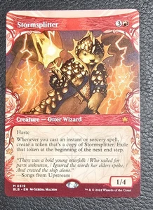Stormsplitter (319) Showcase Bloomburrow BLB MTG Magic NM Card - Picture 1 of 2
