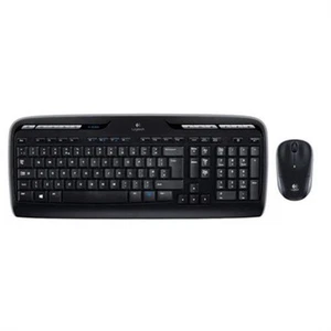 Logitech Wireless Combo MK330 - Tastatur Maus Set schwarz deutsch schnurlos Funk - Bild 1 von 6