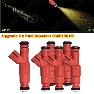 6x NEW Fuel Injectors for 2000 2001 2002 2003 Dodge RAM 1500 VAN 5.2L Foto 1 de 4