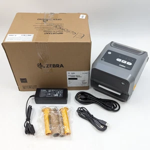 Impresora de etiquetas de transferencia térmica Zebra ZD621t 300 dpi USB (ZD6A043-30EF00EZ) gris - Imagen 1 de 13