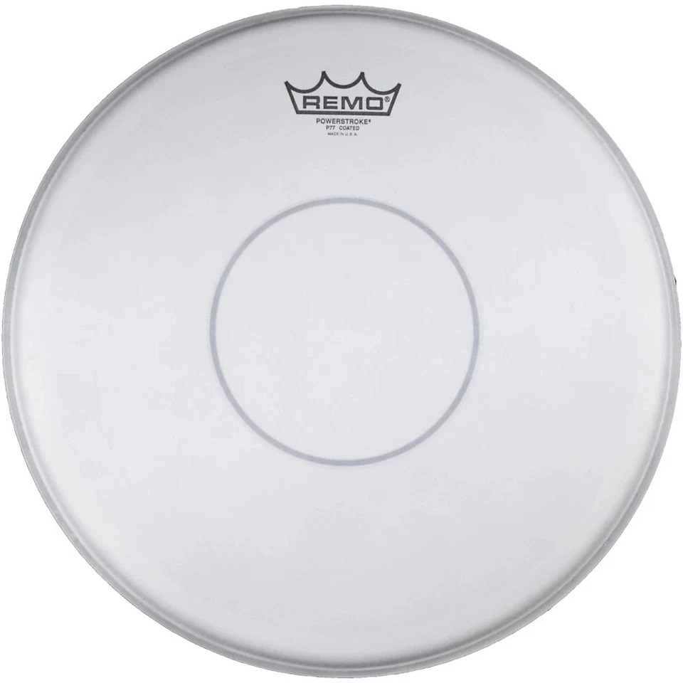 Remo P77 Powerstroke 77 Coated Clear Dot Snare Drumhead