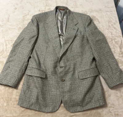 Vintage Corbin LTD Blazer Sports Jacket USA Houndstooth 46R - Image 1 of 4