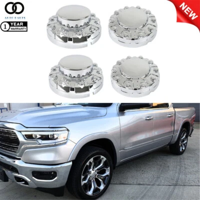 Juego de 4 tapacubos centrales de rueda delantera y trasera para Dodge Ram 4500 5500 2019-2021 Foto 1 de 4