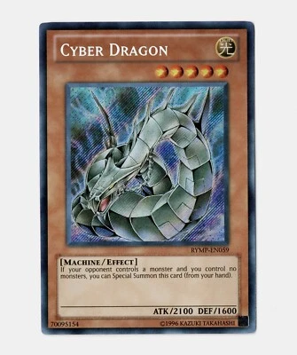 Yugioh! CYBER DRAGON - RYMP-EN059 - Secret Rare - Unlimited Edition NM/M - Image 1 of 2
