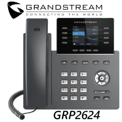 Grandstream GRP2624 8-Line 4 SIP Color Screen WiFI IP Phone - Image 1 of 4