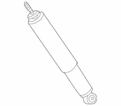 Genuine Ford 2005-2007 E-250 E-350 Super Duty E-350 Shock Absorber 6C2Z-18125-A — 第 1/2 张图片