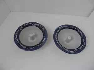 Die Original Apfelbäcker Backschale Paris Maine blauer Wirbel 6,25" - Menge 2 - Bild 1 von 6