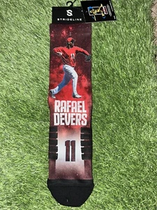 STRIDELINE MLB RAFAEL DEVERS PLAYERS CHOICE SOCKS SIZE MENS M/L 8-12 - Picture 1 of 4
