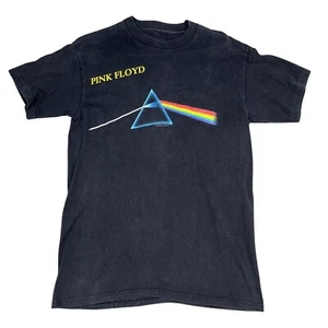 VTG Pink Floyd the Dark Side of the Moon 1992 Black T-Shirt Sz Medium - Picture 1 of 4