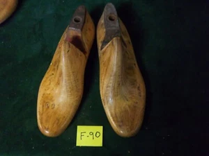 VINTAGE PAIR Size 8 D #600 VULCAN Industrial Shoe Factory Lasts ~ #F-90 - Picture 1 of 5
