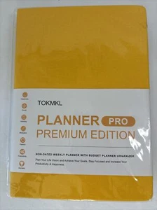 Planner, Pro Premium Edition-Weekly And Monthly And Budget Planner. Undated 12m - Picture 1 of 7