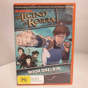 The Legend Of Korra Book One Air DVD Region 4 Nickelodeon - Picture 1 of 4