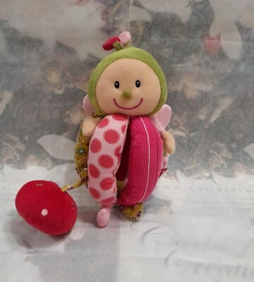 C29/ Doudou D'éveil Coccinelle Avec Balle Hochet Lilliputiens - Photo 1/4
