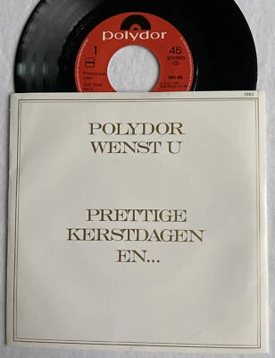 ABBA -Happy New Year- Ultra Rare Dutch 1-Sided 7” Promo In Unique Sleeve (Vinyl) - Image 1 of 4