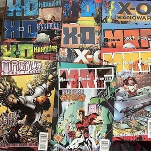 Vintage 1997 Comics X-O Manowar/M.R.F.(Magnus Robot Fighter) 11 Stück - Bild 1 von 11