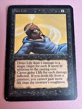 Drain Life Alpha Black Common MTG Magic the Gathering Card  (ID# 371198)