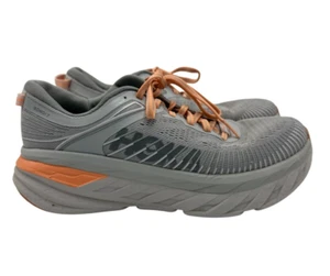 Hoka One Bondi 7 Women's Gray 1110519 HMSH Running Shoes Sneakers Size 8.5 - Picture 1 of 10
