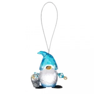 Ganz Crystal Expressions Gnome BUCKET OF SNOWBALLS  Ornament/Figurine 2.5"H  (A) - Picture 1 of 1