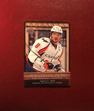 2010-11 UpperDeck Biography of a Season A.Ovechkin BOS1